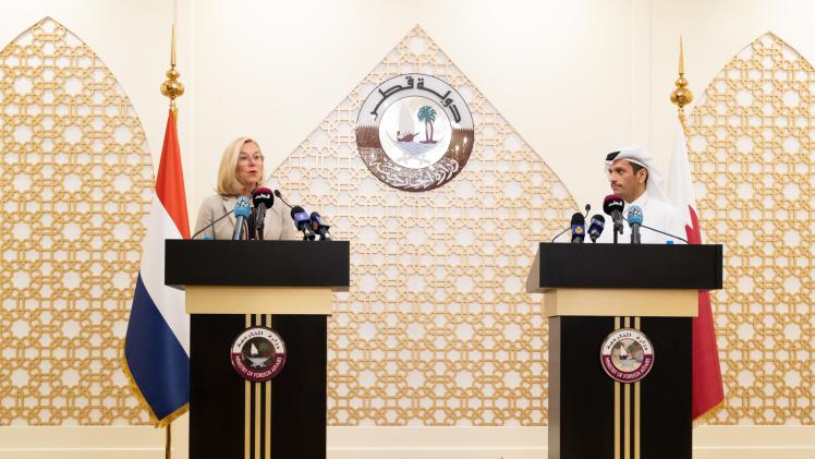 جانب من المؤتمر الصحفي