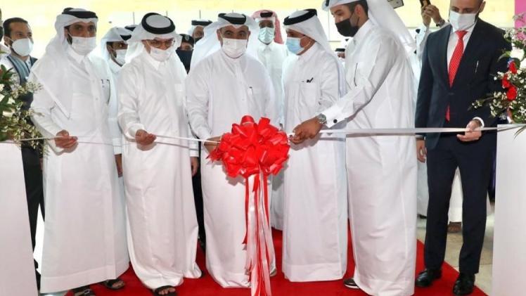 جانب من مراسم افتتاح المعرض