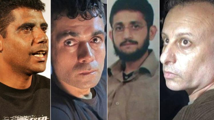 المحررون الأربعة المعاد اعتقالهم