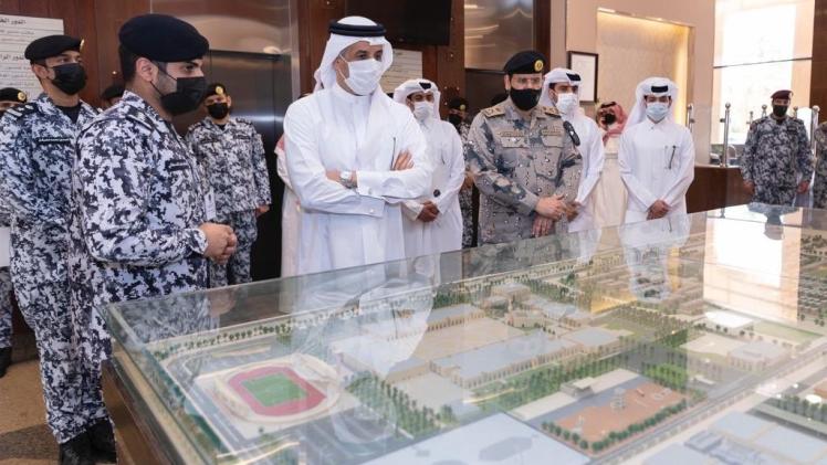 جانب من زيارة الوفد