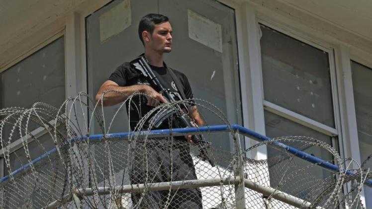 برج المراقبة في سجن جلبوع الإسرائيلي