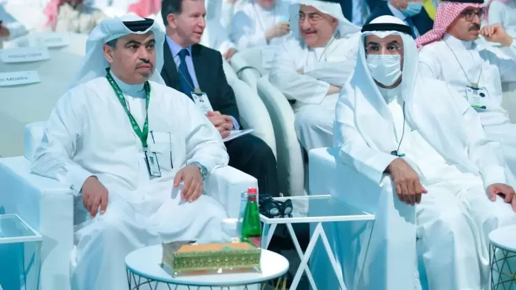 سعادة وزير المالية خلال مشاركته في المنتدى