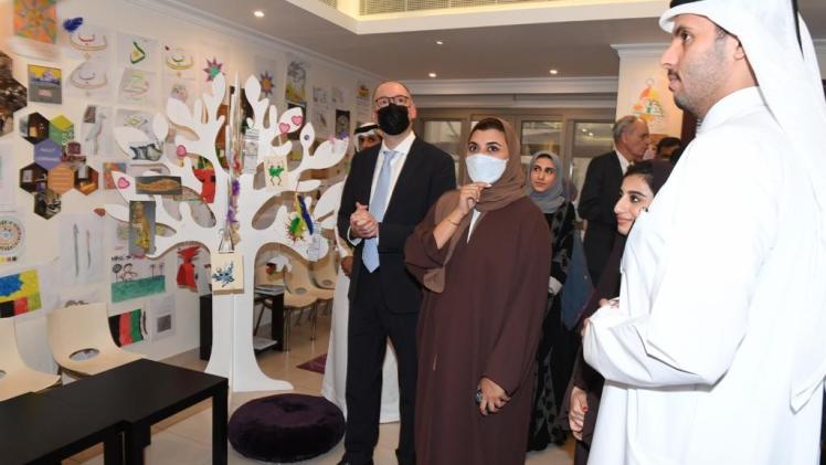 جانب من الزيارة