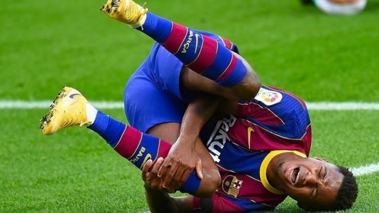 أنسو فاتي لاعب برشلونة