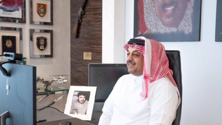 سعادة الدكتور خالد بن محمد العطية نائب رئيس مجلس الوزراء وزير الدولة لشؤون الدفاع