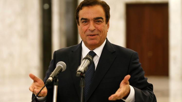 وزير الاعلام جورج قرداحي