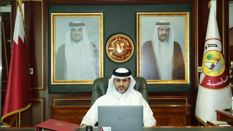 سعادة الشيخ بندر بن محمد بن سعود آل ثاني رئيس ديوان المحاسبة