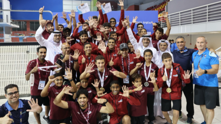 المنتخب القطري للسباحة