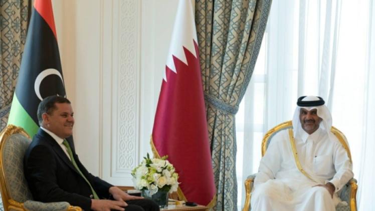 جانب من جلسة المباحثات