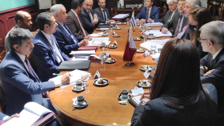 جانب من جولة المشاورات بين البلدين