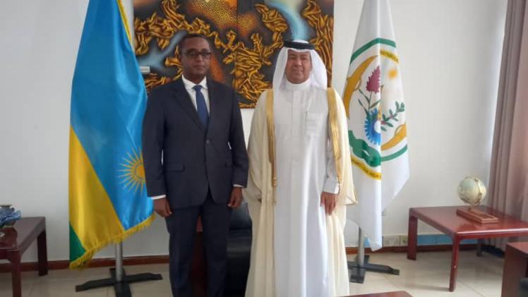 جانب من تسليم اوراق اعتماد سعادة السفير فيصل الشهواني