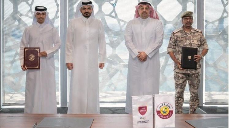 جانب من توقيع المذكرة