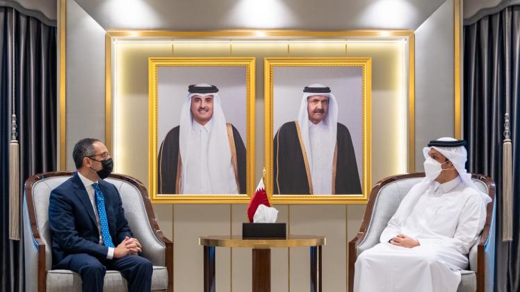 جانب من تسلّم أوراق الاعتماد