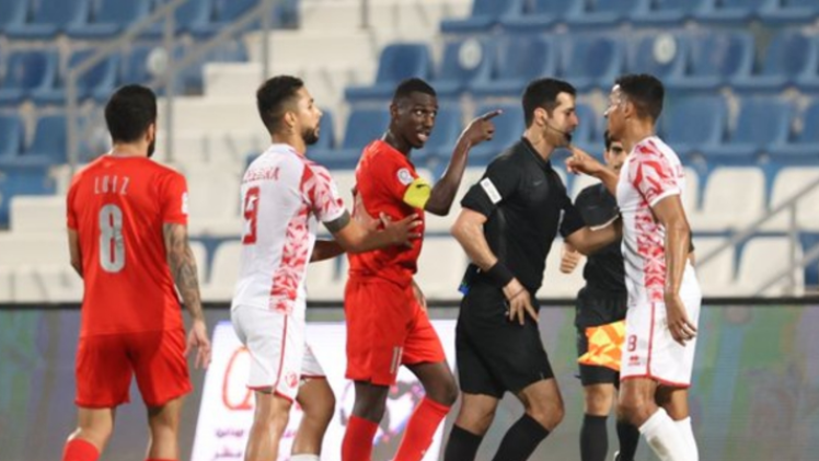 جانب من المباراة