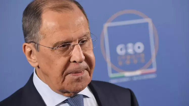 سيرغي لافروف وزير الخارجية الروسي