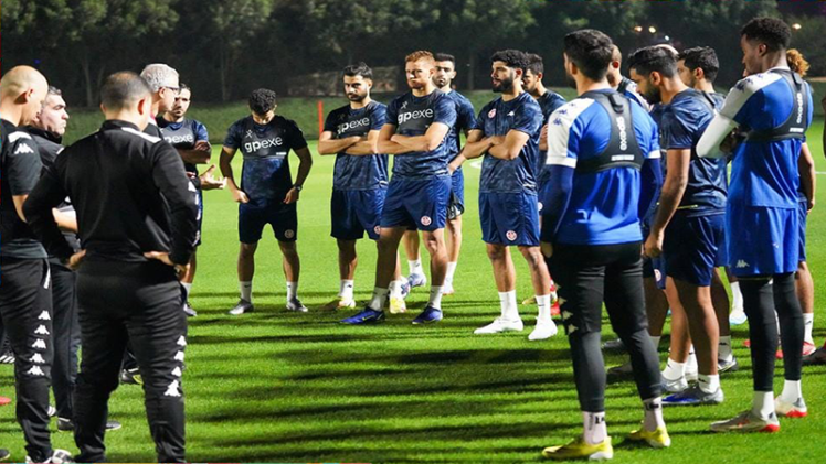 جانب من التدريبات