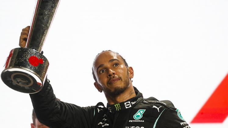 لويس هاميلتون السائق البريطاني