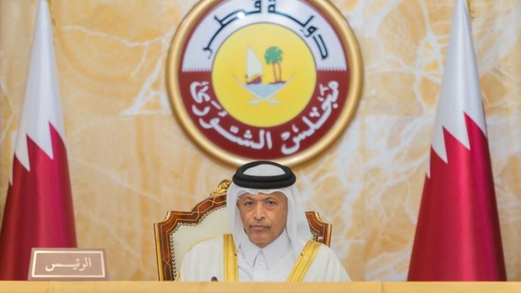 سعادة السيد حسن بن عبدالله الغانم رئيس مجلس الشورى