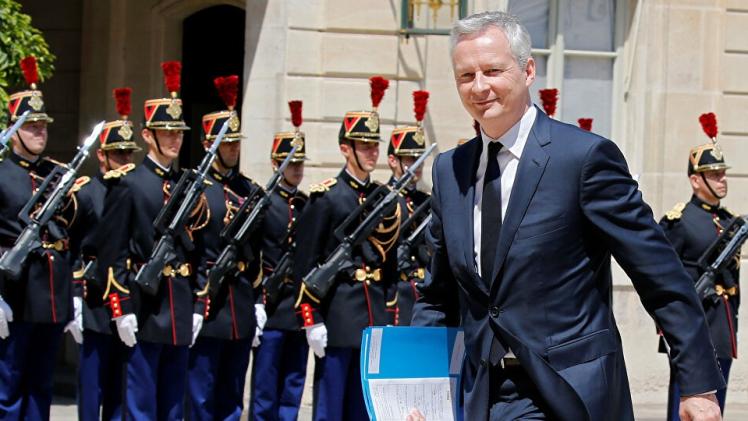 برونو لو مير وزير المالية الفرنسي