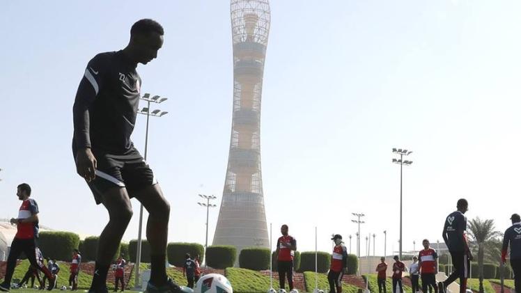 جانب من التدريبات