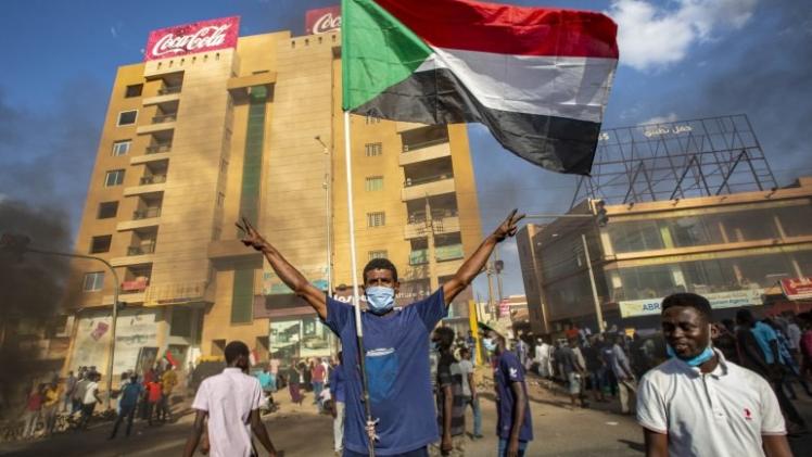 جانب من المظاهرات في السودان