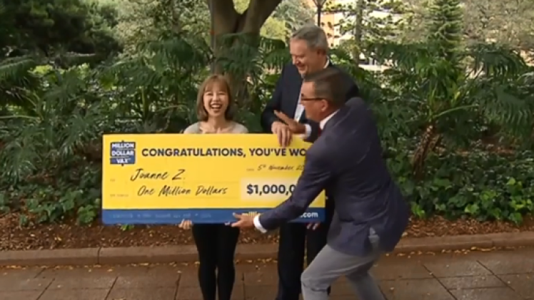 الفائزة بالمليون دولار