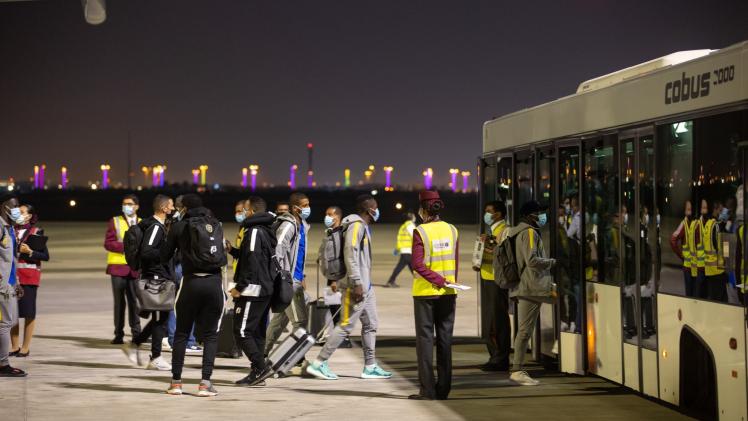 وصول البعثة الموريتانية