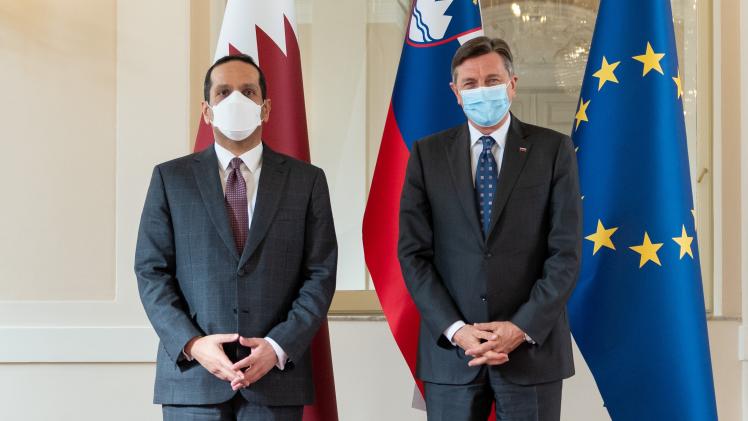 رئيس سلوفينيا مستقبلا وزير الخارجية