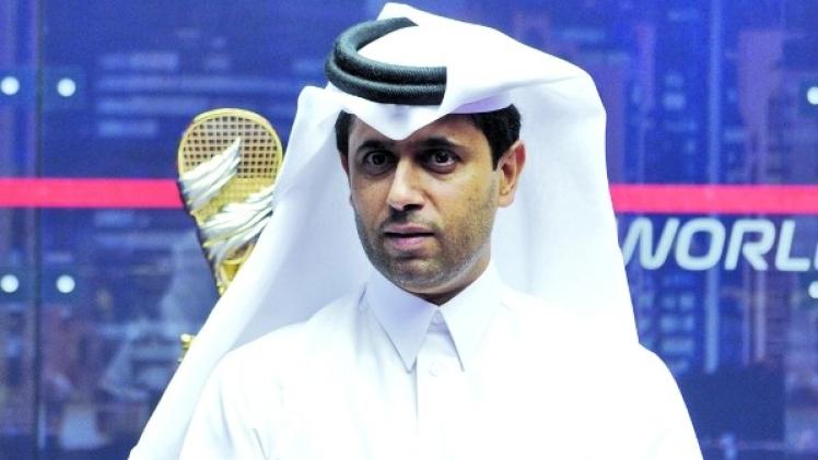 السيد ناصر بن غانم الخليفي رئيس الاتحاد القطري للتنس والإسكواش