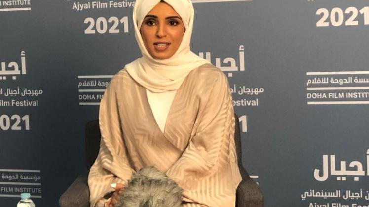 فاطمة حسن الرميحي مدير مهرجان أجيال السينمائي