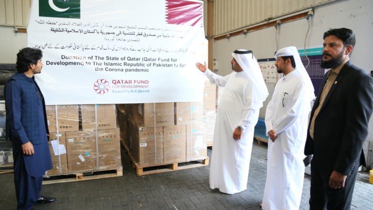 الشحة القطرية التي وصلت باكستان