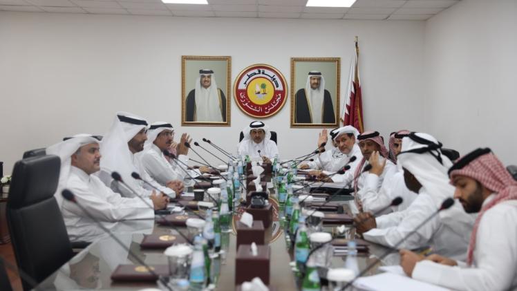 جانب من اجتماع اللجنة