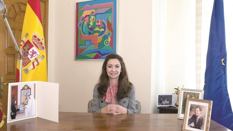 سعادة السيدة بيلين الفارو سفيرة مملكة إسبانيا