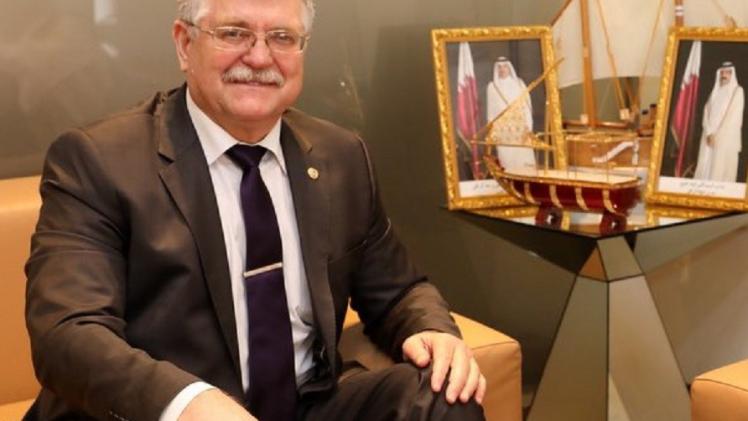 سعادة السيد فيكتور تسفيركون سفير جمهورية مولدوفا