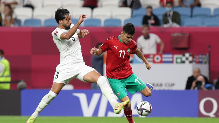 جانب من المباراة