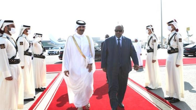 خلال مغادرة رئيس جيبوتي