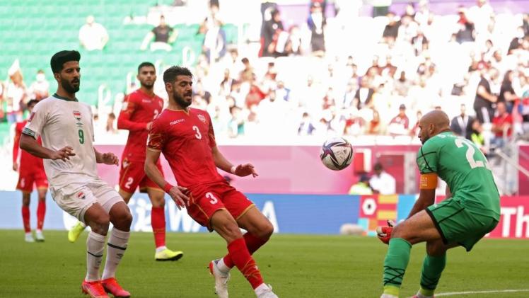 جانب من المباراة