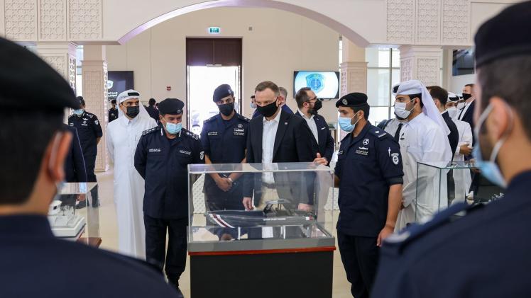 جانب من الزيارة