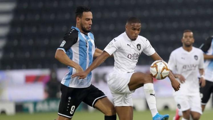 جانب من مباراة سابقة بين السد والوكرة