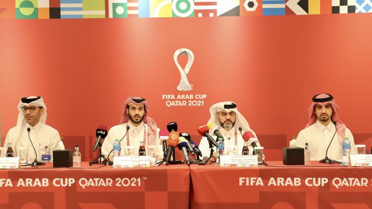 جانب من المؤتمر الصحفي