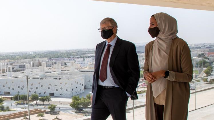 جانب من الزيارة