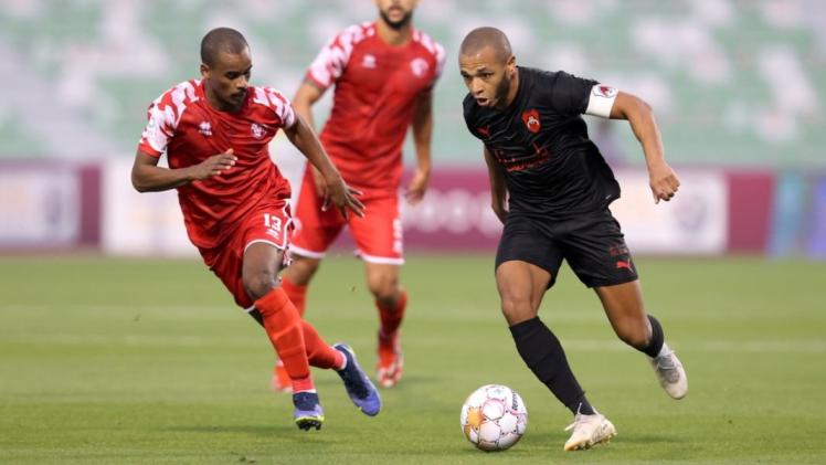 جانب من المباراة