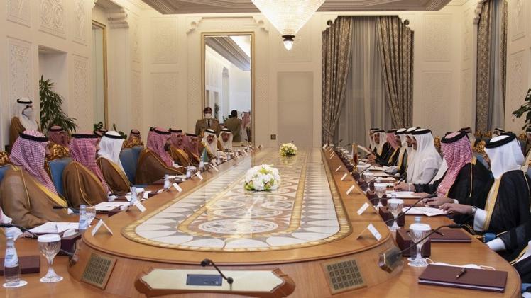 جانب من اجتماع التنسيق القطري السعودي المشترك
