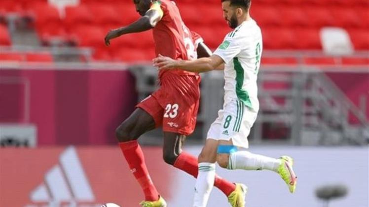 جانب من المباراة