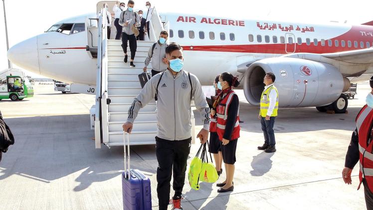 بعثة منتخب الجزائر