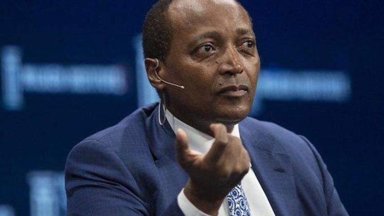 باتريس موتسيبي رئيس الاتحاد الإفريقي لكرة القدم