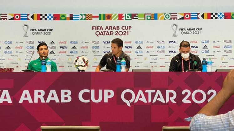 جانب من المؤتمر الصحفي