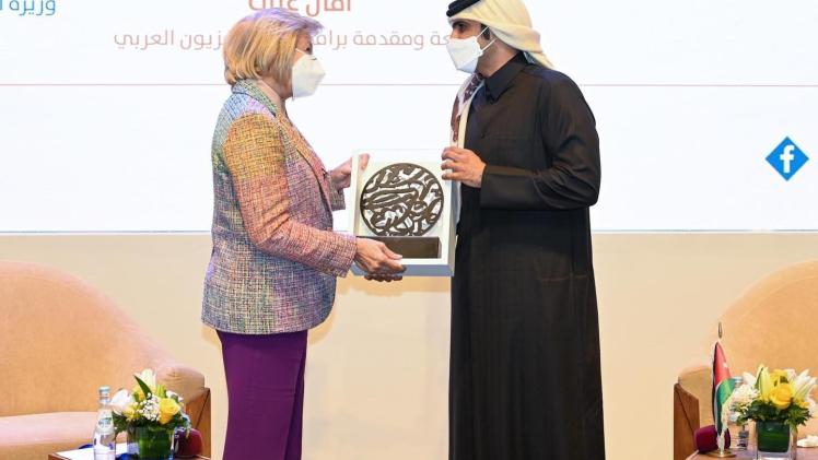 وزير الثقافة الأردنية في معرض الدوحة للكتاب