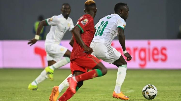 جانب من مباراة السنغال ومالاوي