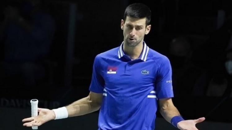 نجم التنس الصربي نوفاك ديوكوفيتش